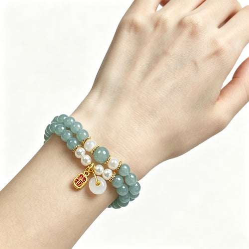 Chinese Style Bracelet、Hanfu Jewelry、Oriental Aesthetic Bracelet、Vintage Chinese Bracelet、Traditional Chinese Jewelry、Ancient Style Bracelet Jade Whisper